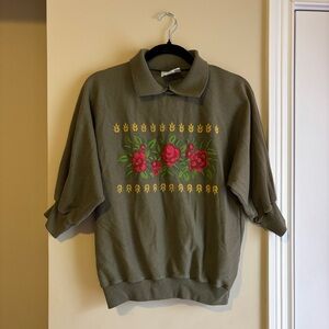 Sloppy Joes Olive Green Sweater
